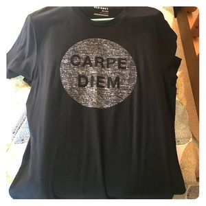 Black and grey tshirt